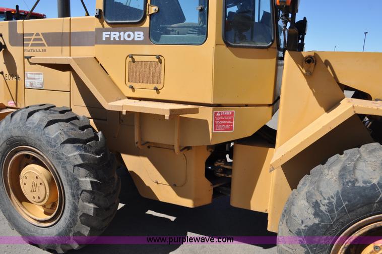 image for item G6464 1990 Fiat-Allis FR10B wheel loader