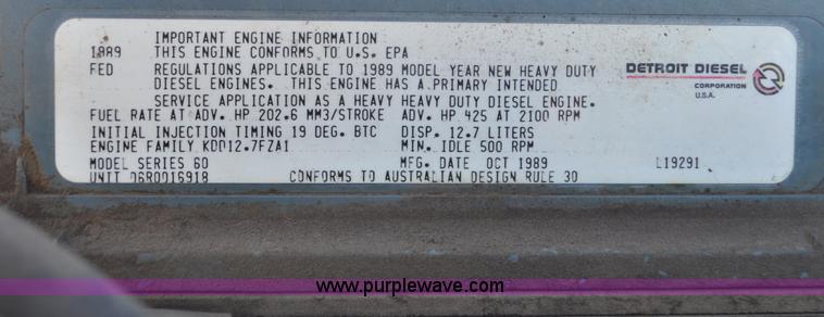 image for item G6465 1990 Oshkosh PA-2526-1 plow/spreader truck