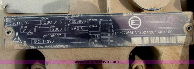 image for item G8351 2007 Ditch Witch RT40 trencher