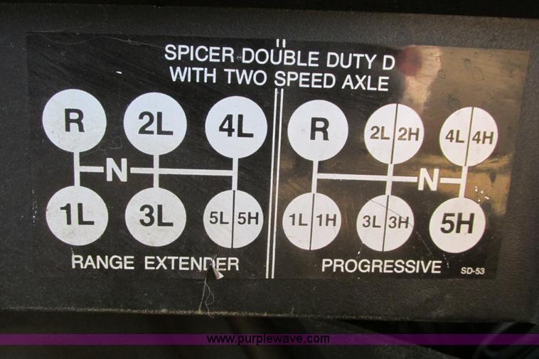 image for item G8358 1992 International 4700 service truck