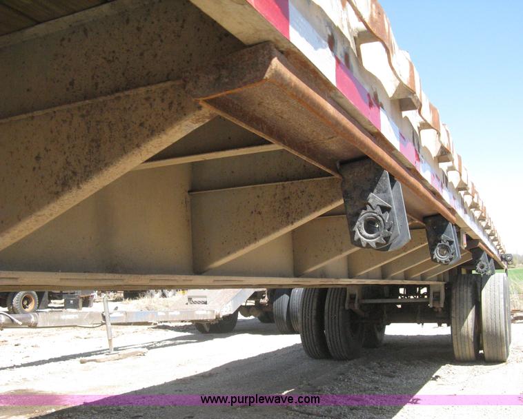 image for item G8409 1995 Viking V-F-96-48 flatbed trailer