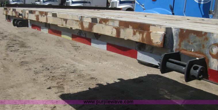image for item G8409 1995 Viking V-F-96-48 flatbed trailer