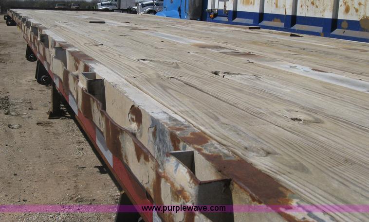 image for item G8409 1995 Viking V-F-96-48 flatbed trailer