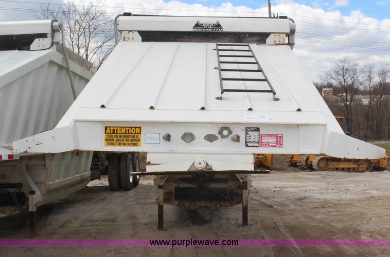 image for item H1427 2008 Construction Trailer Specialist, Inc. BDT-40 belly dump trailer