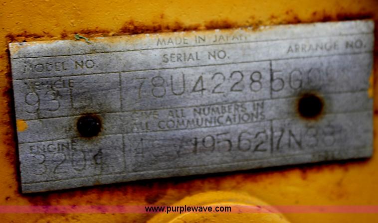 image for item H2112 1979 Caterpillar 931 track loader with backhoe attachment