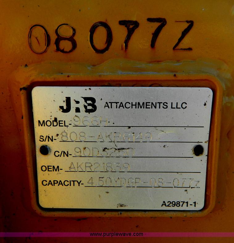 image for item H2485 JRB 966H bucket