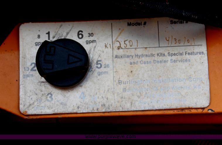 image for item H2597 2002 Case 580M backhoe