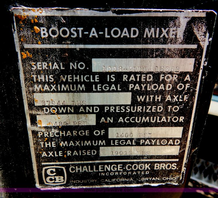 image for item H3458 1980 Mack RS685LS crane truck