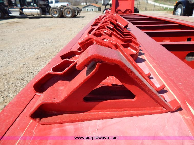 image for item H3460 1985 Liddell triple axle lowboy trailer