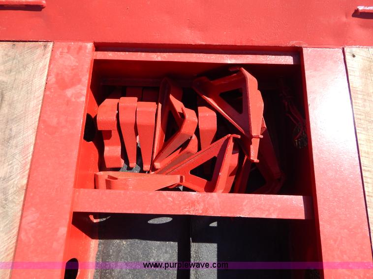 image for item H3460 1985 Liddell triple axle lowboy trailer