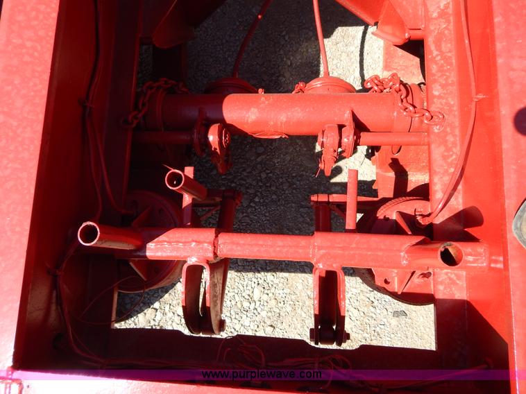 image for item H3460 1985 Liddell triple axle lowboy trailer