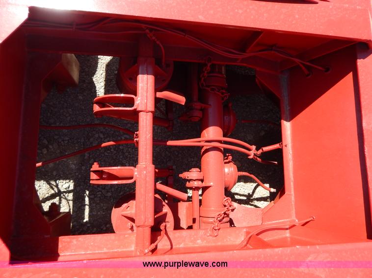 image for item H3460 1985 Liddell triple axle lowboy trailer