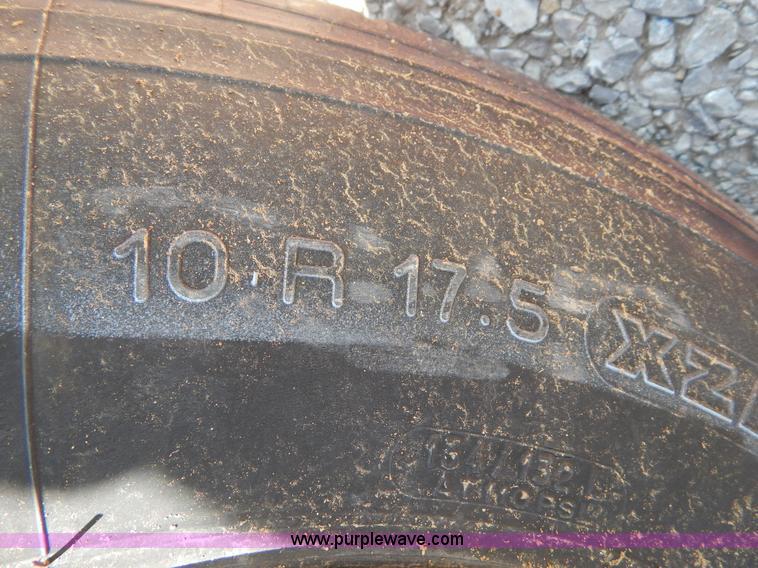 image for item H3460 1985 Liddell triple axle lowboy trailer