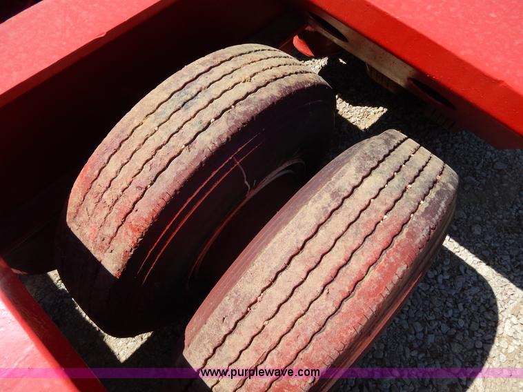 image for item H3460 1985 Liddell triple axle lowboy trailer