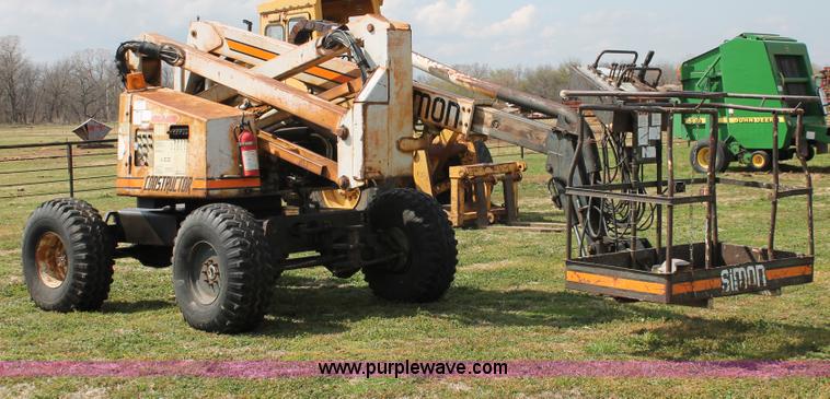 image for item H5721 Simon AT40C telescopic boom lift