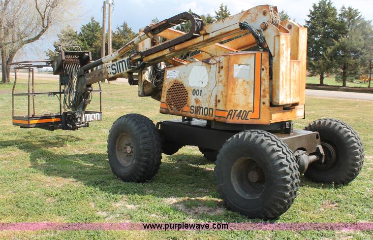 image for item H5721 Simon AT40C telescopic boom lift