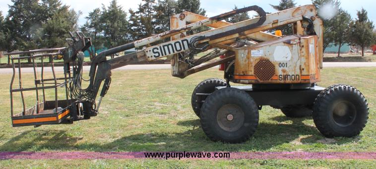 image for item H5721 Simon AT40C telescopic boom lift
