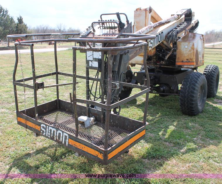 image for item H5721 Simon AT40C telescopic boom lift