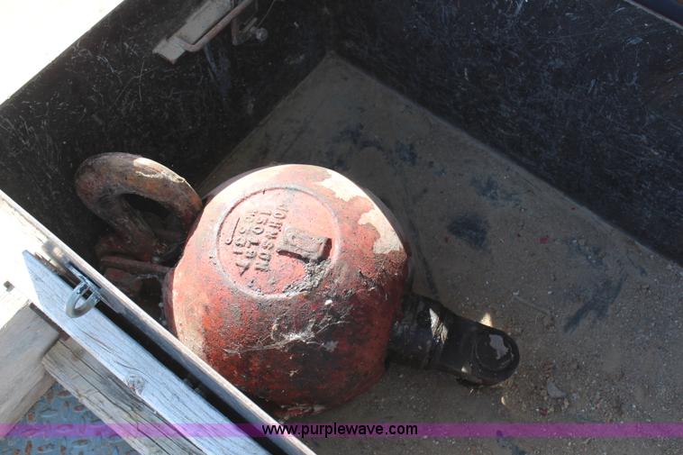 image for item H6004 2001 Volvo WG64 flatbed truck with Terex boom