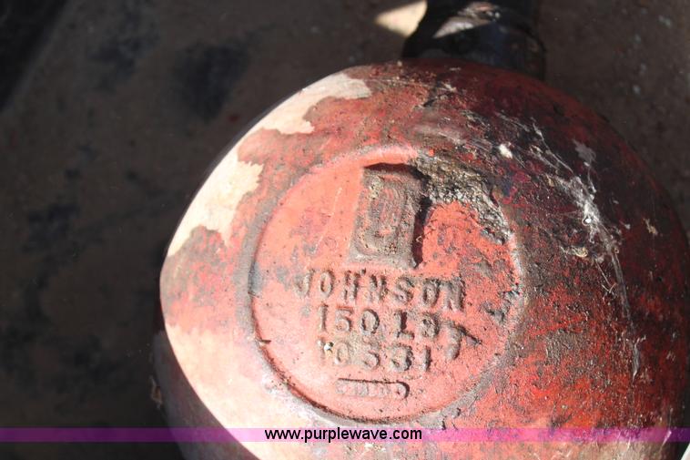 image for item H6004 2001 Volvo WG64 flatbed truck with Terex boom