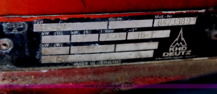 image for item H6012 Ditch Witch 7610 trencher