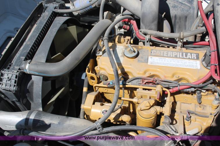 image for item H6088 2003 Freightliner FL80 flatbed truck with knuckle boom crane