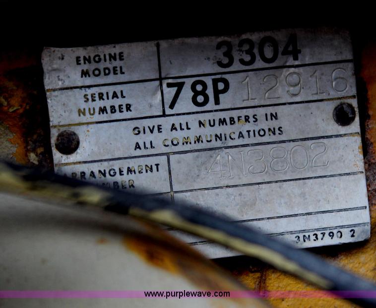 image for item H6103 1974 Caterpillar 920 wheel loader