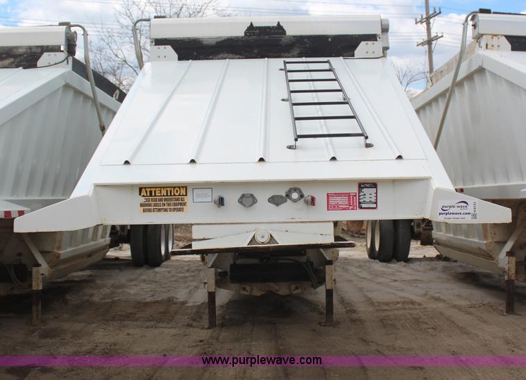 image for item H6151 2009 Construction Trailer Specialist, Inc. BDT-40 belly dump trailer