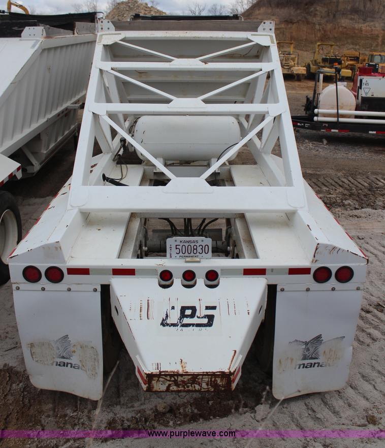 image for item H6159 2007 Manac LWBD-240 belly dump trailer