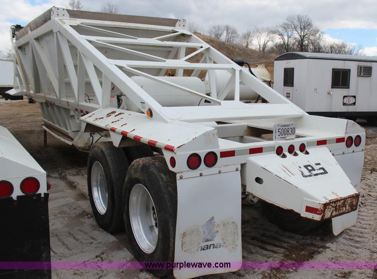 image for item H6159 2007 Manac LWBD-240 belly dump trailer
