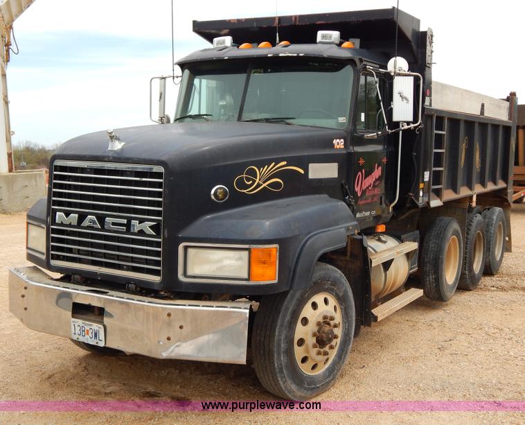 image for item I1011 1999 Mack CL713 triple axle dump truck