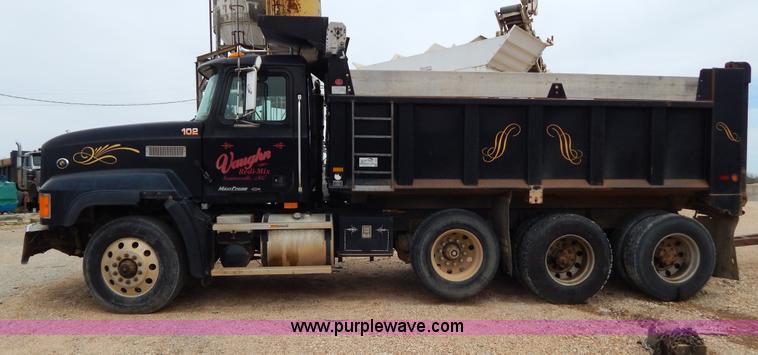 image for item I1011 1999 Mack CL713 triple axle dump truck