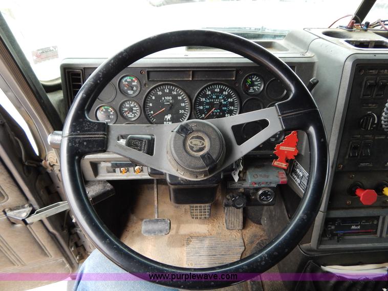 image for item I1011 1999 Mack CL713 triple axle dump truck