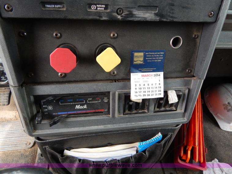 image for item I1011 1999 Mack CL713 triple axle dump truck