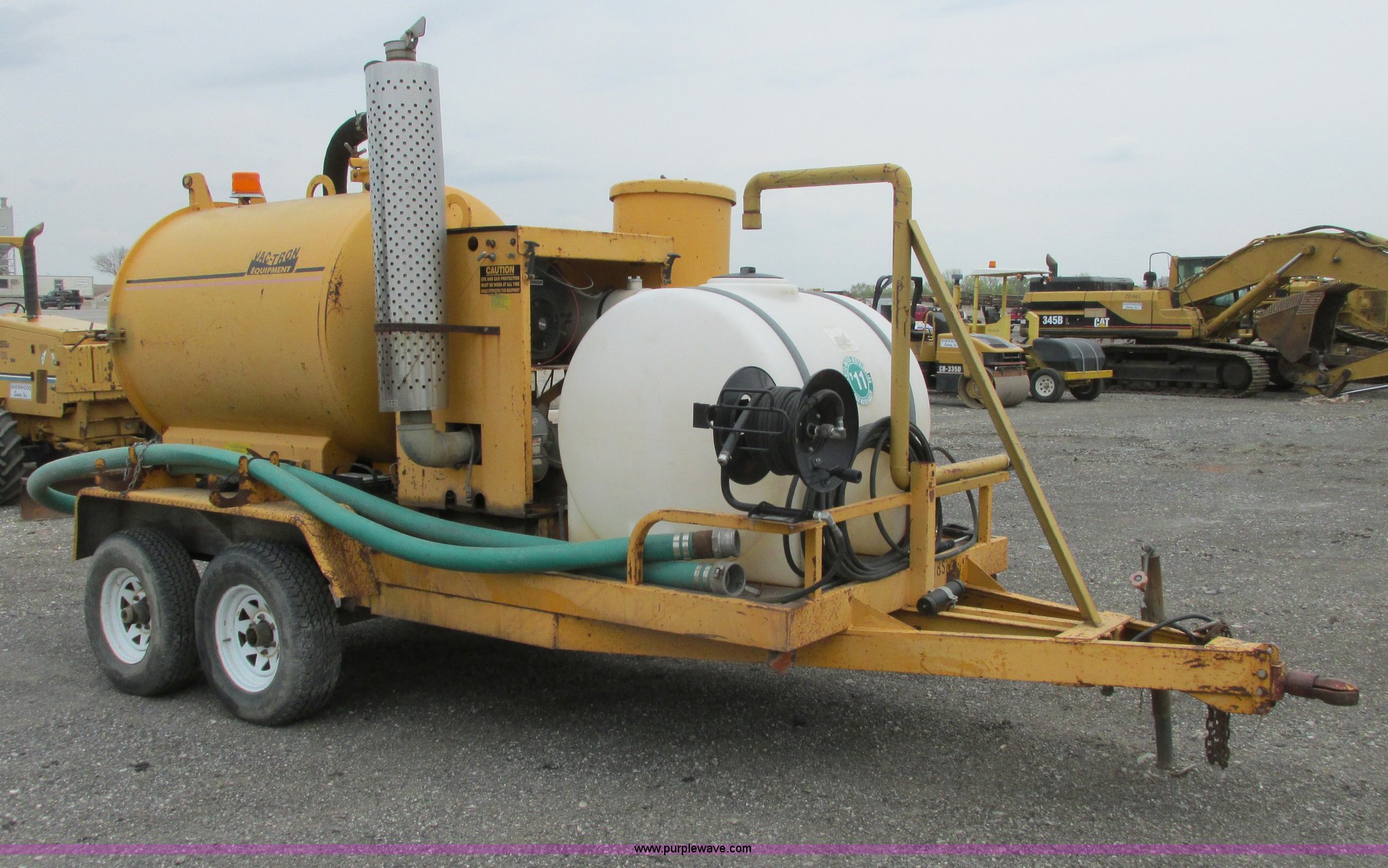 1999 Vactron PMD00 trailer mounted vacuum system in Owasso, OK Item