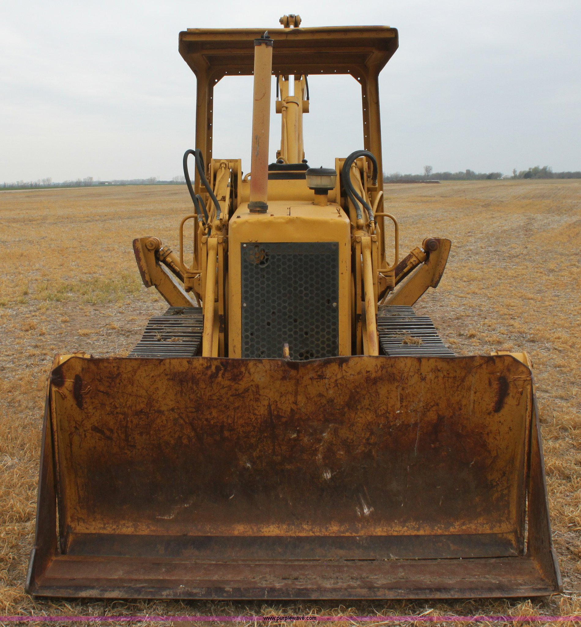 1979 Caterpillar 931 track loader with backhoe attachment in Conway