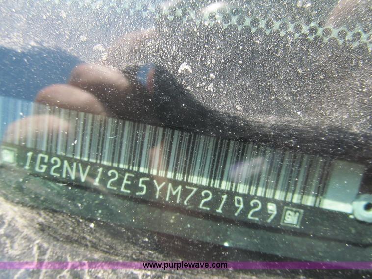 image for item I7074 2000 Pontiac Grand AM GT1