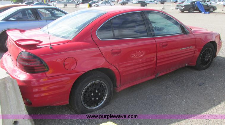 image for item I9705 2001 Pontiac Grand AM SE1