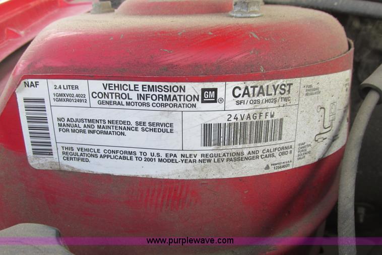 image for item I9705 2001 Pontiac Grand AM SE1