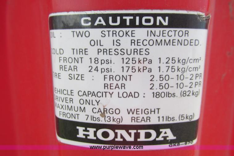 image for item I9713 1985 Honda Spree NQ50 scooter