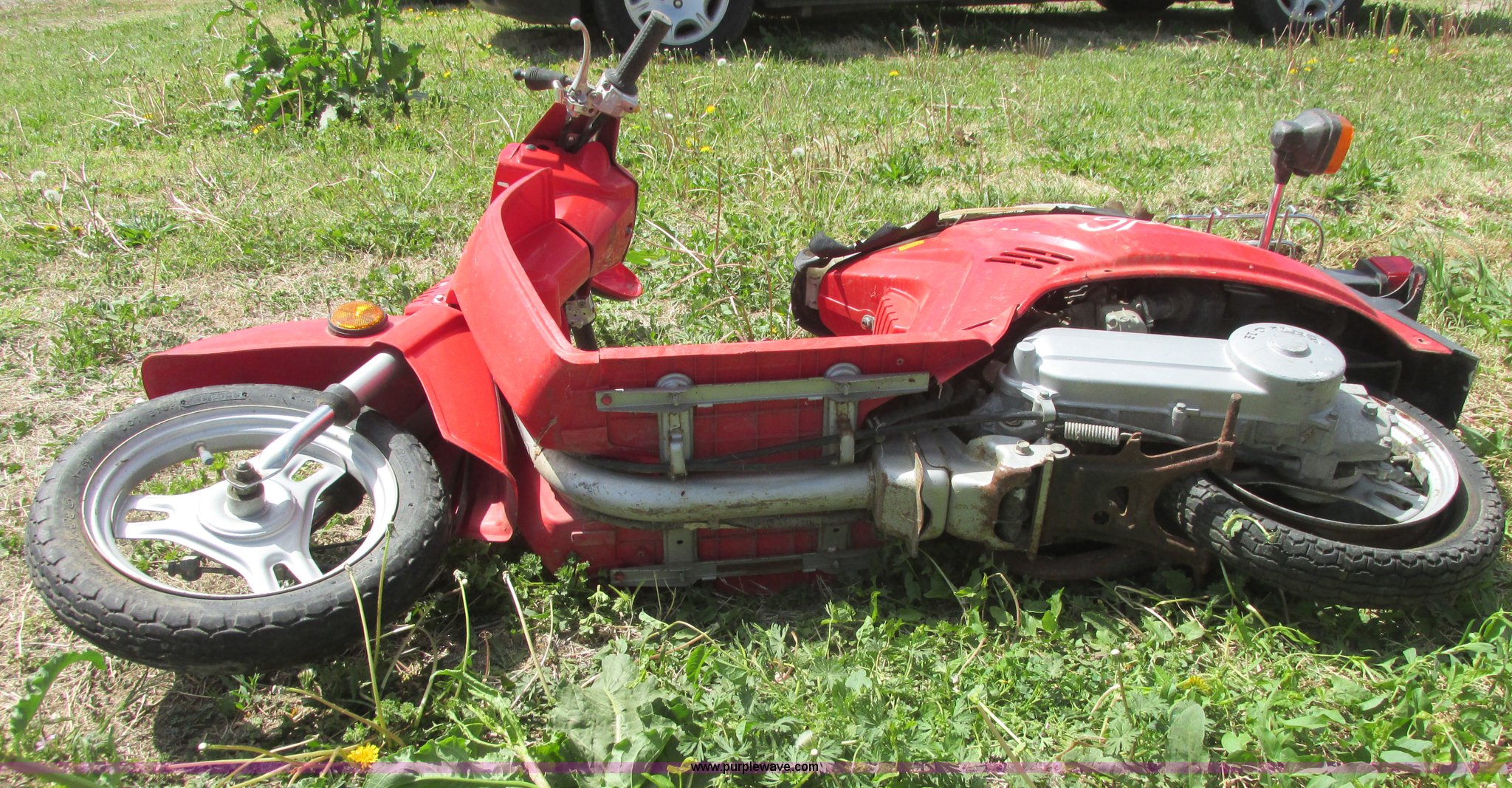 1985 Honda Spree NQ50 scooter in Wichita, KS Item I9713 sold Purple