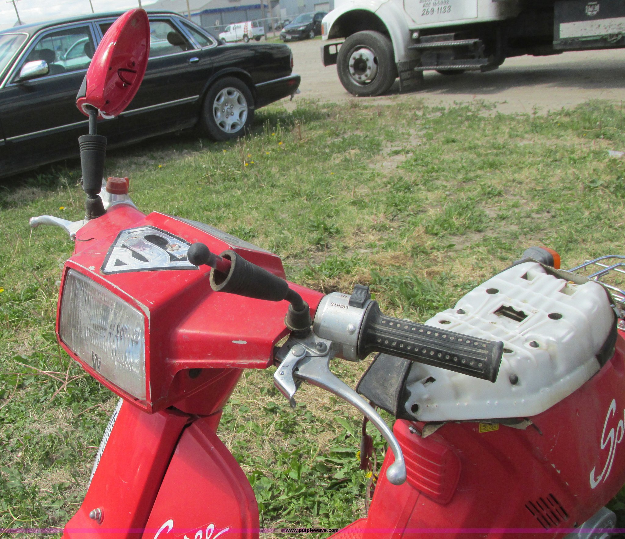 1985 Honda Spree NQ50 scooter in Wichita, KS Item I9713 sold Purple