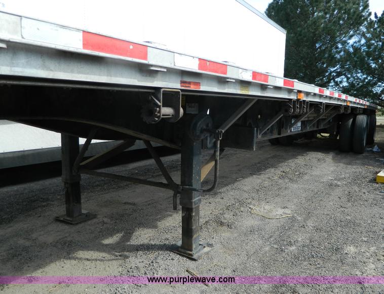 image for item AD9850 2002 Transcraft Eagle Super Beam flatbed trailer