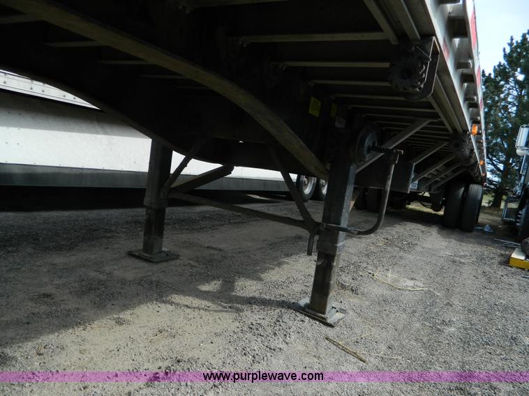 image for item AD9850 2002 Transcraft Eagle Super Beam flatbed trailer