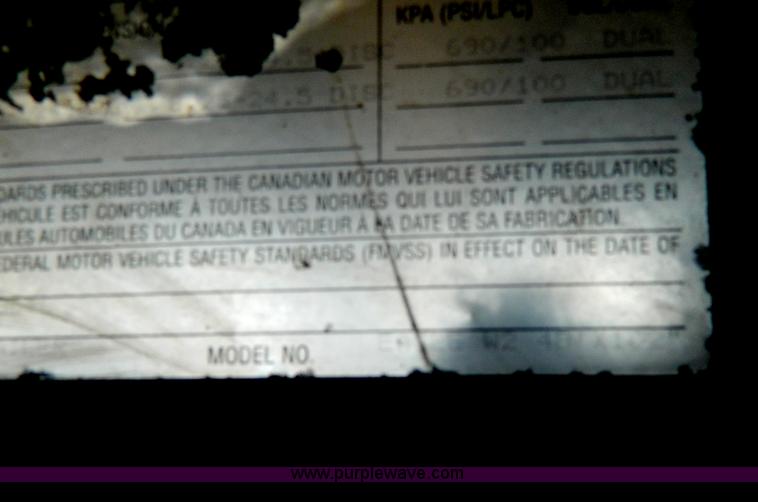 image for item AD9850 2002 Transcraft Eagle Super Beam flatbed trailer