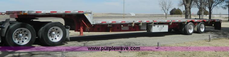 image for item AQ9498 2006 Transcraft DTL-2100 RS2 52' drop deck sliding spread axle trailer