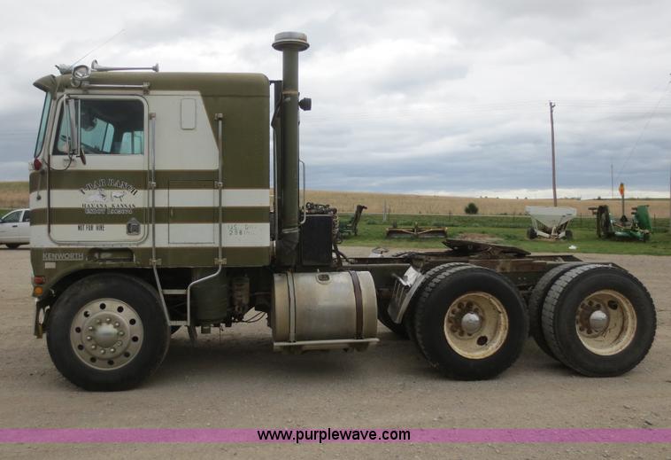 image for item F6916 1977 Kenworth K100C semi truck