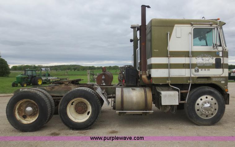 image for item F6916 1977 Kenworth K100C semi truck