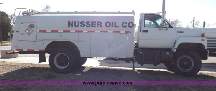 image for item I7588 1996 Chevrolet Kodiak fuel truck