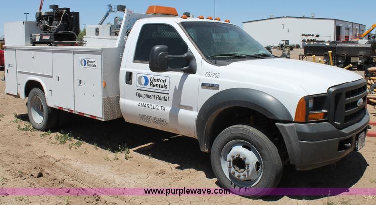 image for item C3857 2007 Ford F550 utility truck